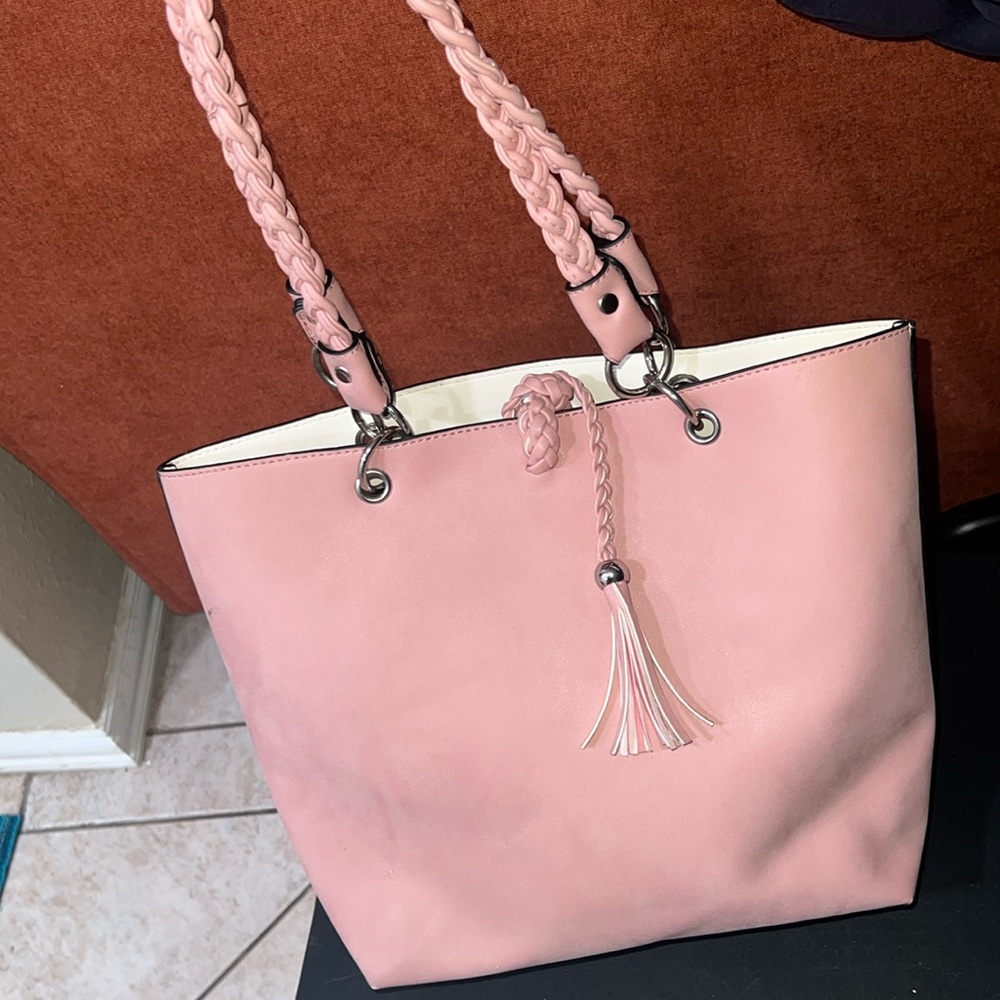 Pink handbag purse
